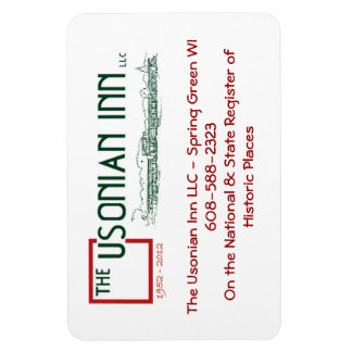 Usonian inn custom flexible magnets
