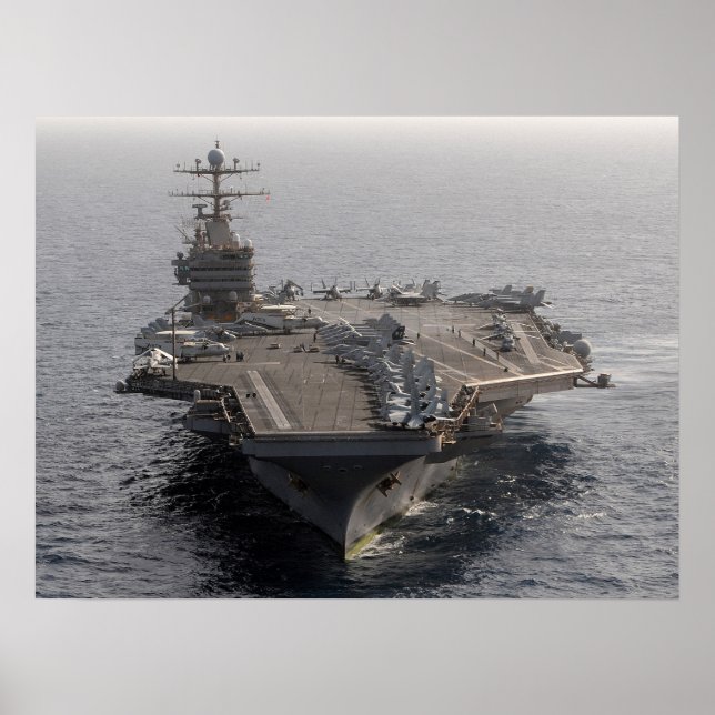USS Abraham Lincoln (CVN 72) Poster (Front)