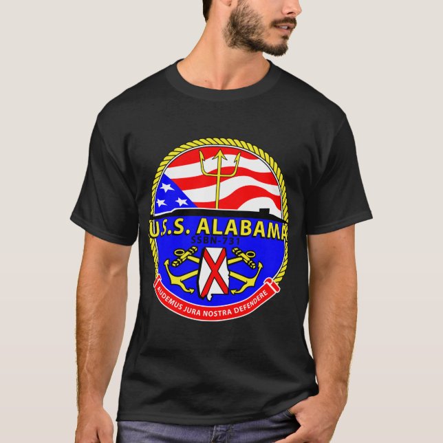 USS Alabama T-Shirt (Front)