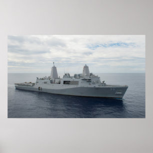 USS Anchorage (LPD 23) Poster