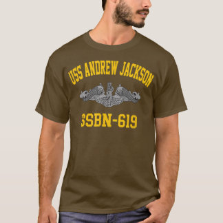 USS Andrew Jackson SSBN619 2998 T-Shirt