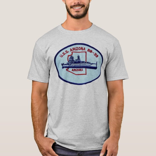 USS Arizona (BB-39)  T-Shirt (Front)