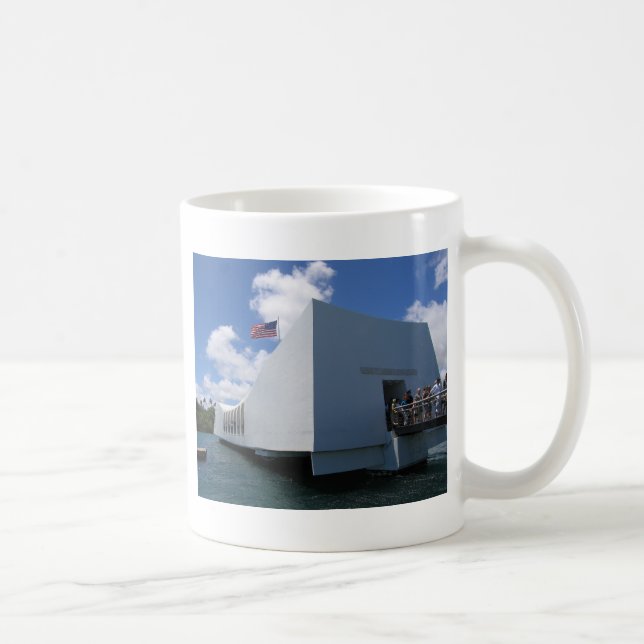 USS Arizona Memorial Coffee Mug (Right)