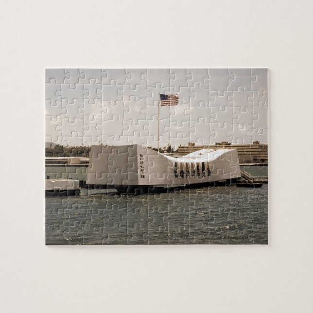 USS Arizona Memorial Jigsaw Puzzle (Horizontal)