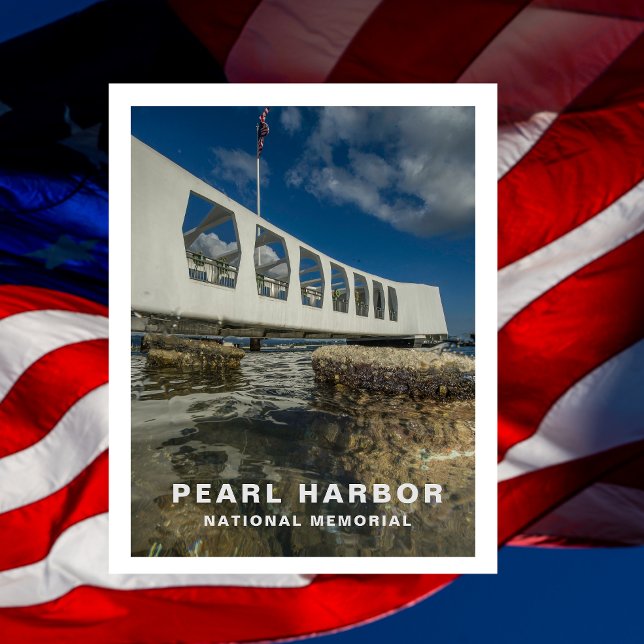 USS Arizona Memorial, Pearl Harbour, Hawaii Postcard (Creator Uploaded)