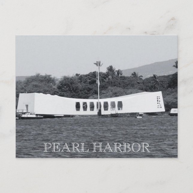 uss arizona memorial postcard (Front)