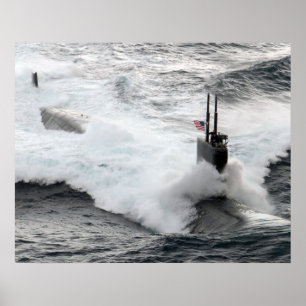 USS Asheville (SSN 758) Poster