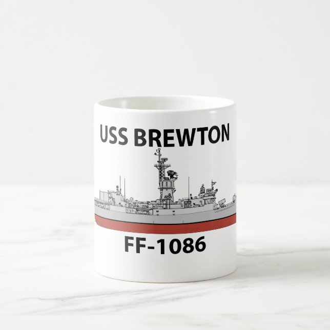 USS Brewton Coffee Mug (Center)