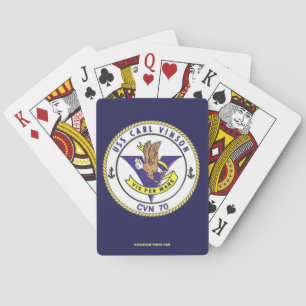 USS CARL VINSON PLAYING CARDS