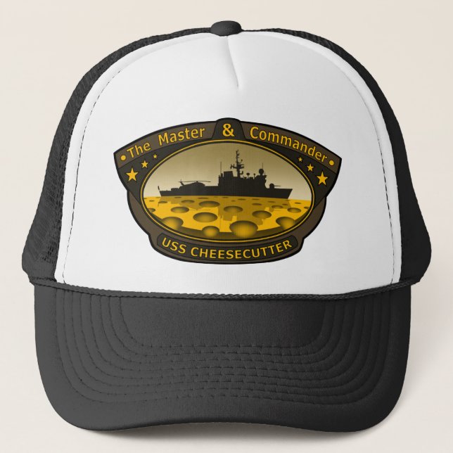 USS Cheesecutter Trucker Hat (Front)