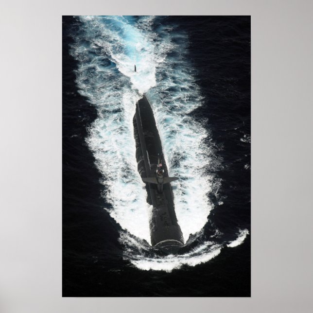 USS Chicago (SSN-721) Poster (Front)