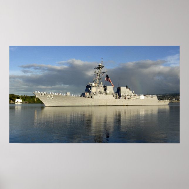 USS Chung-Hoon (DDG 93) Poster (Front)
