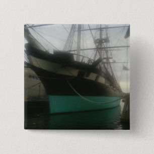 USS Constellation 15 Cm Square Badge