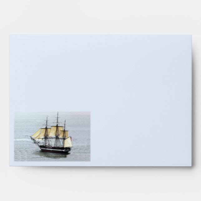 USS Constitution at Full Mask Envelope (Front)