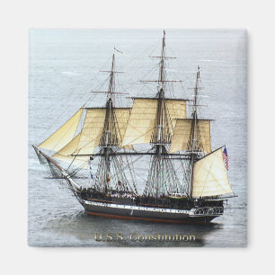 USS Constitution at Full Mask Magnet