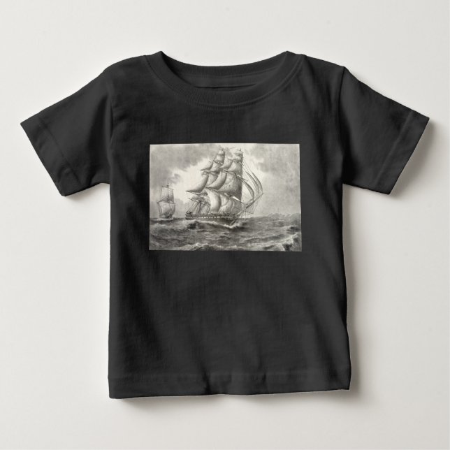 USS Constitution Baby T-Shirt (Front)