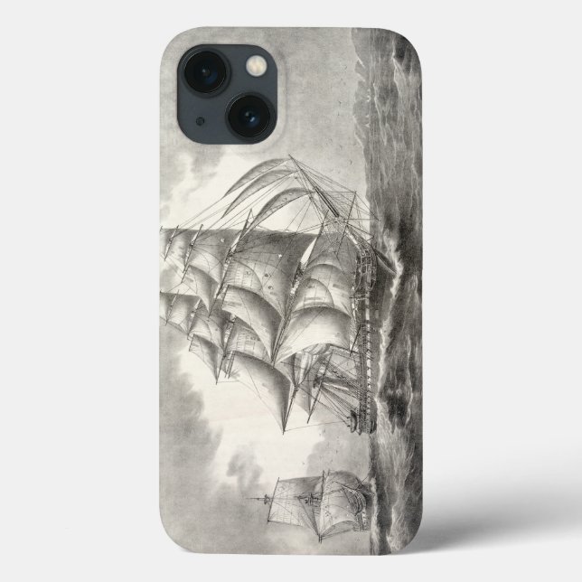 USS Constitution Case-Mate iPhone Case (Back)