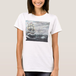 USS Constitution heads for HM Frigate Guerriere T-Shirt