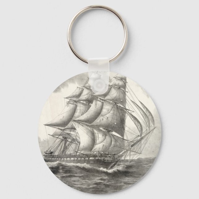 USS Constitution Key Ring (Front)