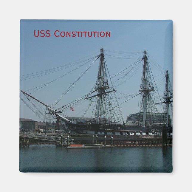 USS Constitution Magnet (Front)