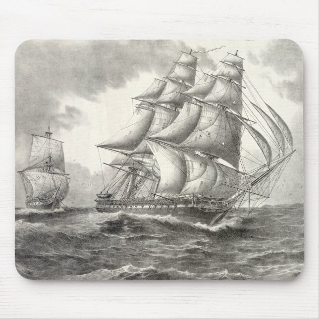 USS Constitution Mouse Pad (Front)