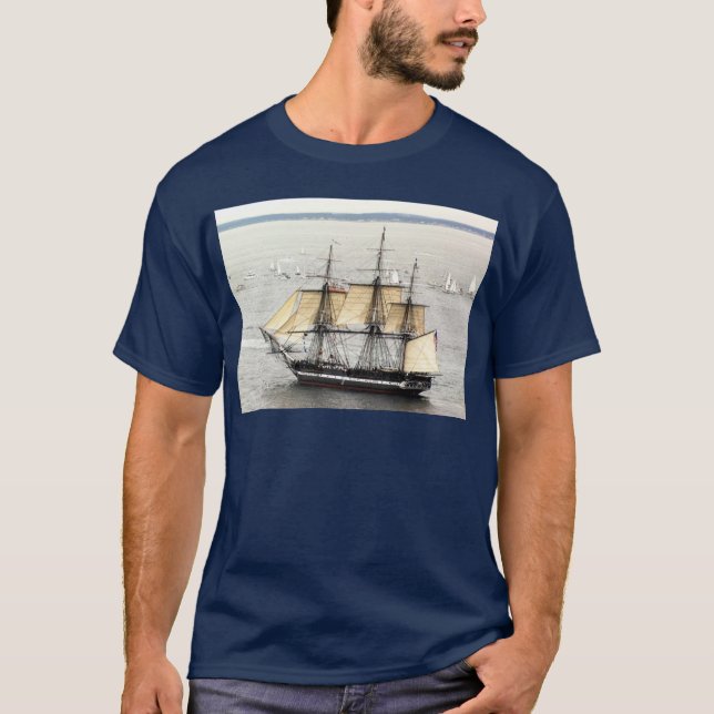 USS Constitution, Parade of Sail T-Shirt (Front)