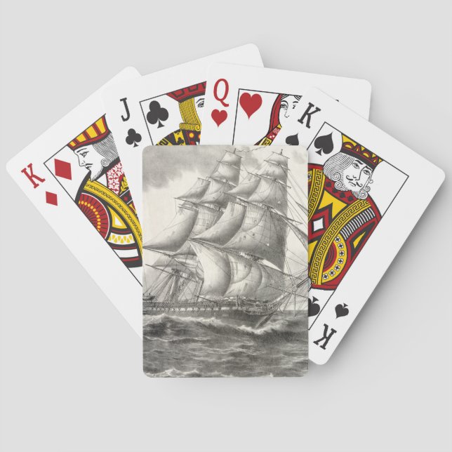 USS Constitution Playing Cards (Back)