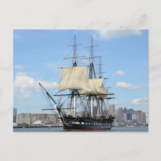 USS Constitution Postcard (Front)