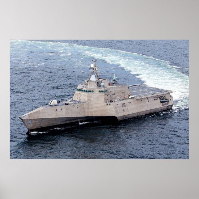 USS Coronado (LCS 4) Poster (Front)