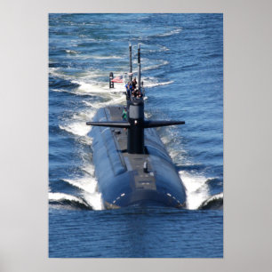 USS Dallas (SSN 700) Poster