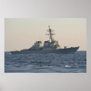 USS Donald Cook (DDG 75) Poster