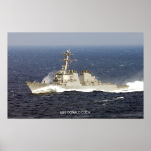 USS Donald Cook Poster
