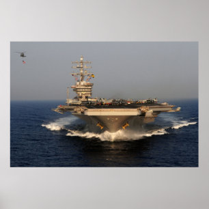 USS Dwight D. Eisenhower (CVN 69) Poster