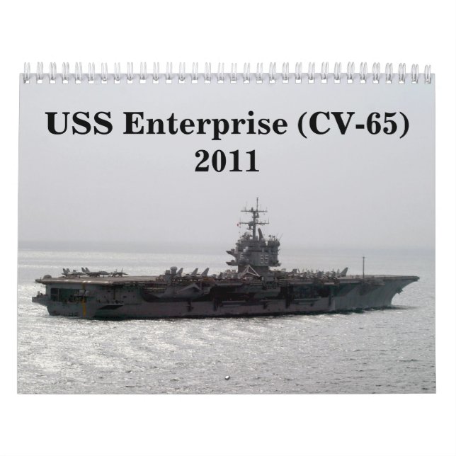 USS Enterprise 2011 Calendar (Cover)