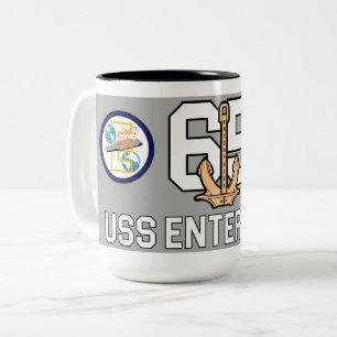 USS ENTERPRISE MUG WE ARE LEGEND