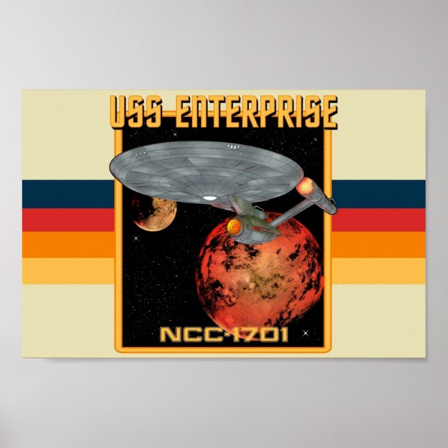 USS Enterprise NCC1701 Poster (Front)