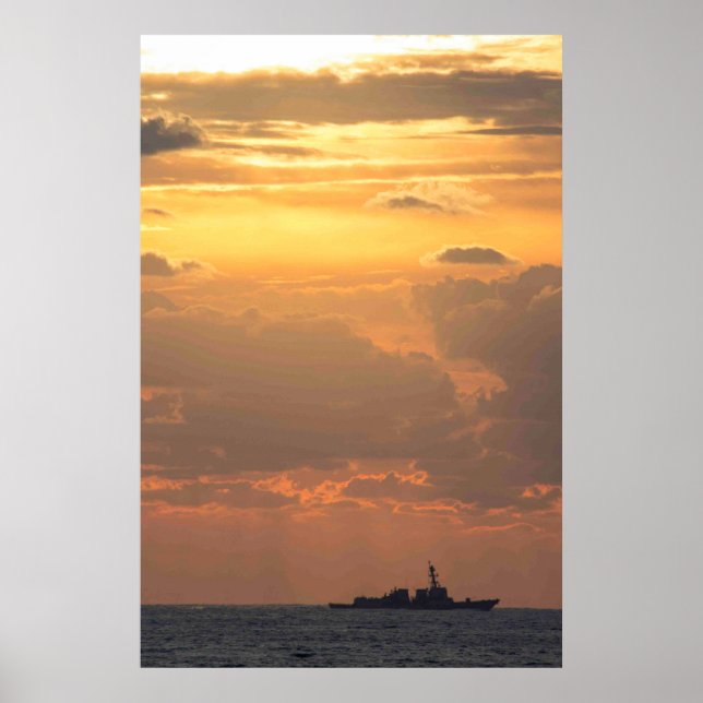 USS Farragut (DDG 99) Poster (Front)