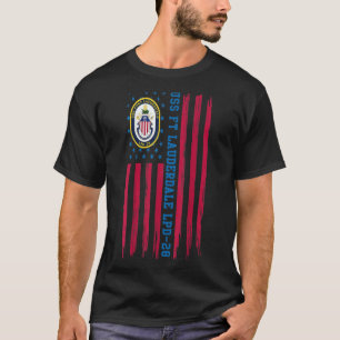 USS Ft Lauderdale LPD28 Amphibious Transport Dock T-Shirt