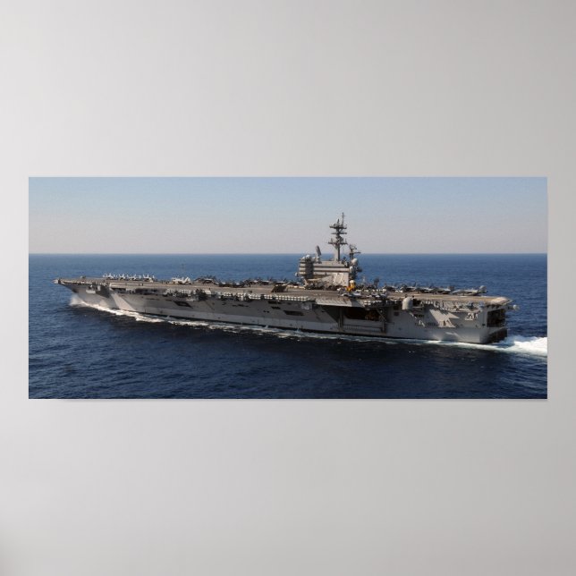 USS George H.W. Bush (CVN 77) Poster (Front)