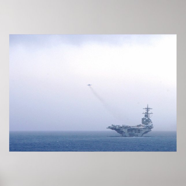 USS George H.W. Bush (CVN 77) Poster (Front)