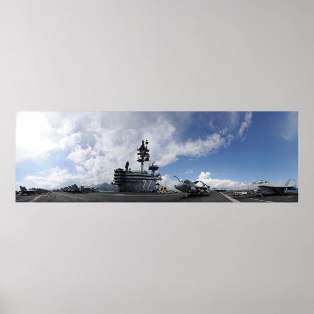 USS George H.W. Bush (CVN 77) Poster (Front)