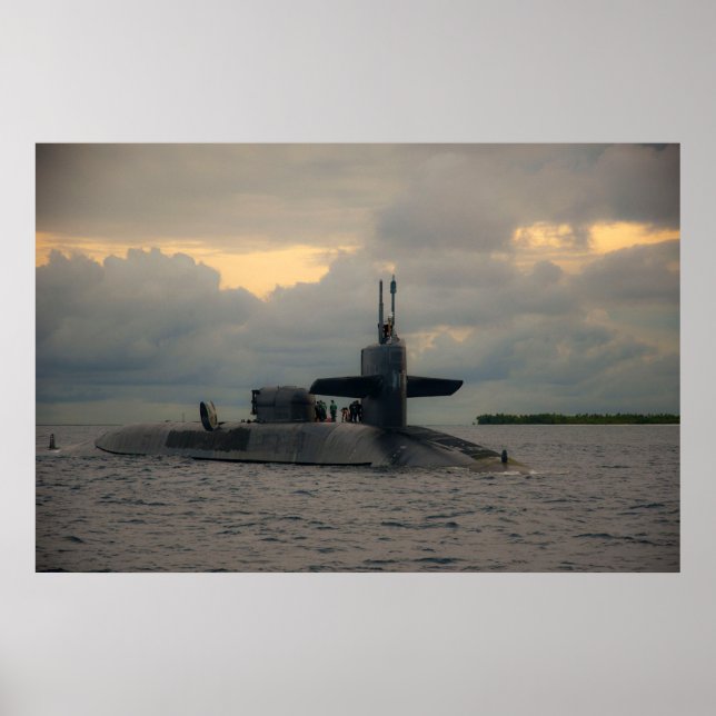 USS Georgia (SSGN 729) Poster (Front)