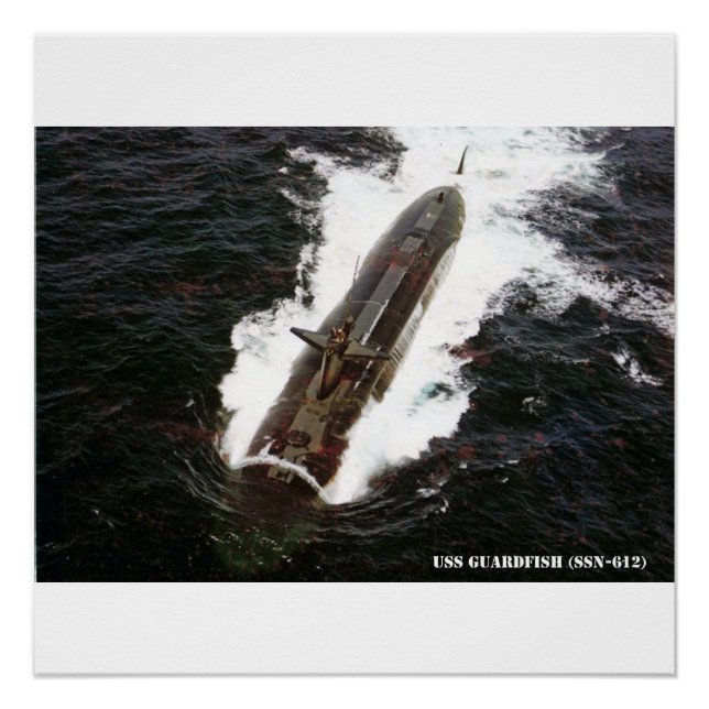 USS GUARDFISH POSTER (Front)