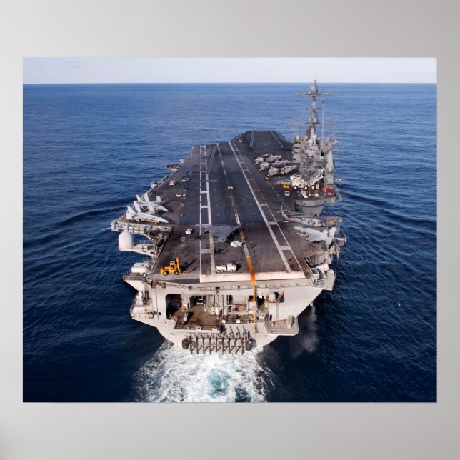 USS Harry S. Truman (CVN 75) Poster (Front)