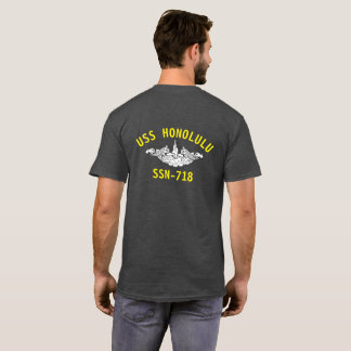 USS Honolulu Navy Veteran T-Shirt