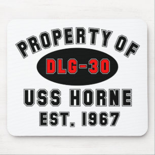 USS Horne DLG-30 Mouse Pad
