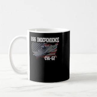USS Independence CVA-62 Aircraft Carrier Veterans Coffee Mug