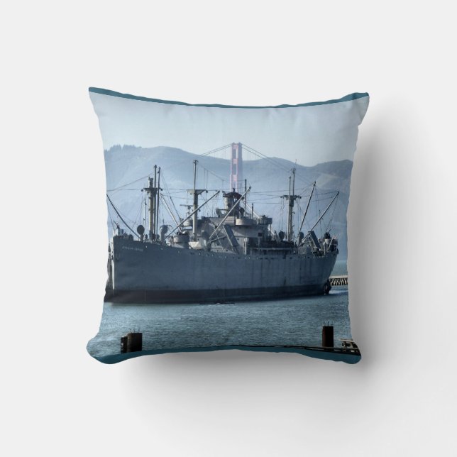 USS Jeremiah O'Brien Cushion (Front)