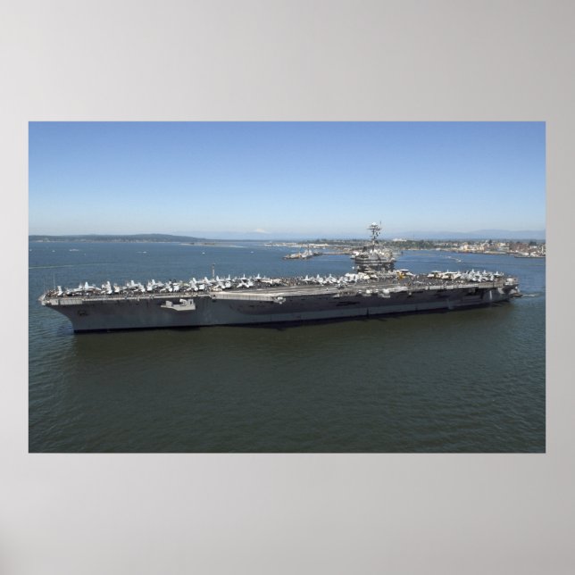USS John C. Stennis (CVN 74) Poster (Front)