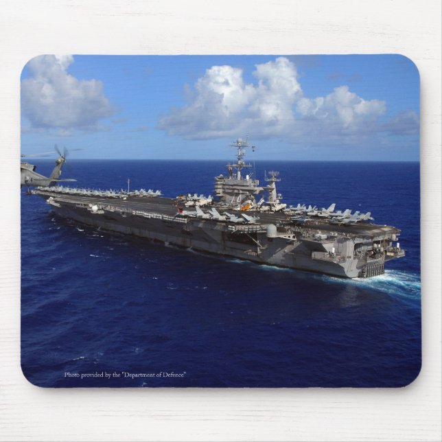 USS JOHN C. STENNIS MOUSE PAD (Front)